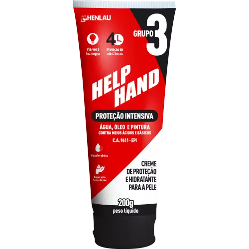 Creme de Proteção para as Mãos - Help Hand 9116 