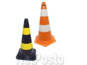 Cone de Sinalização Rigido de 50 cm 