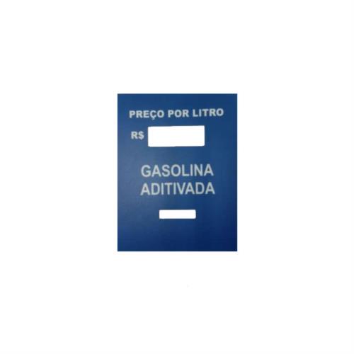 Adesivo Identificador de Combustível para PPL - Gasolina aditivada 5252 