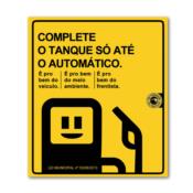 Adesivo complete o tanque 5285