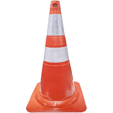 Cone para sinalização de 75cm  4327 