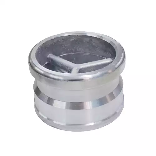 bocal de descarga de 4" em aluminio 7070 