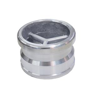 bocal de descarga de 4" em aluminio 7070