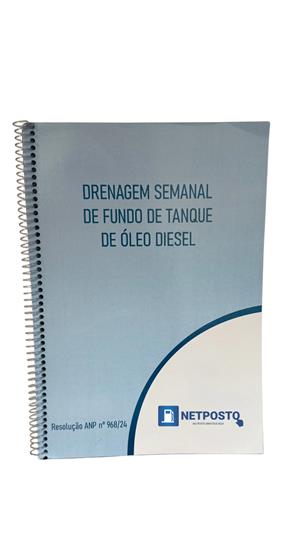 Caderno de registro de drenagem semanal 2104