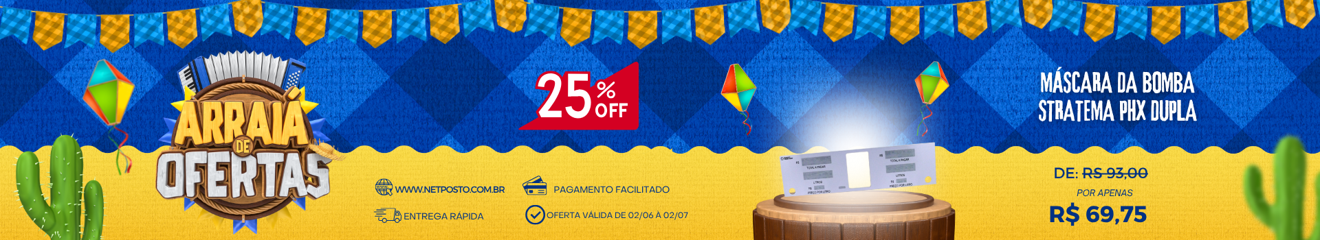 Máscara da bomba