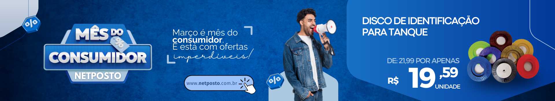 Disco para identificação