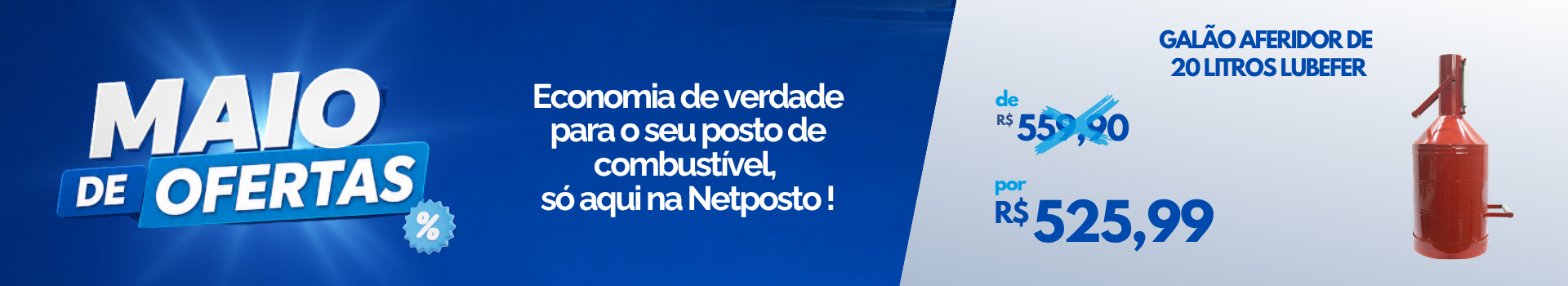Galão aferidor