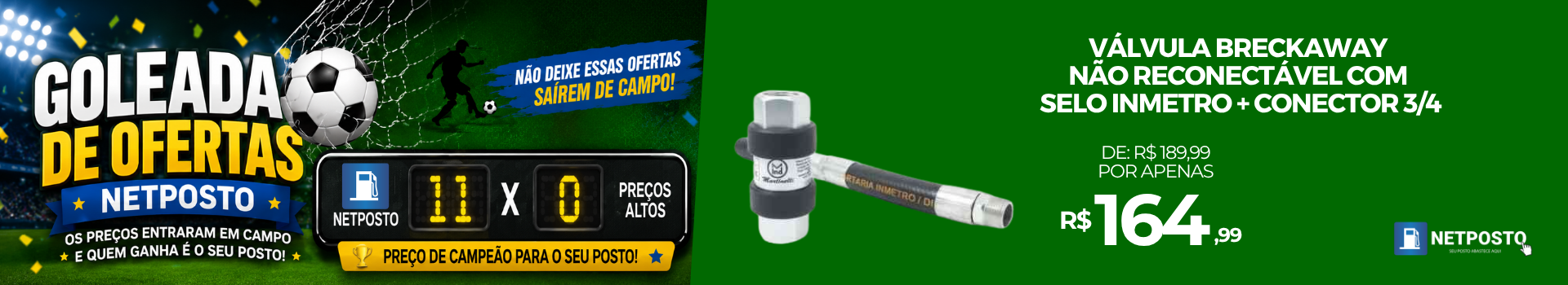 Valvula + conector 3/4