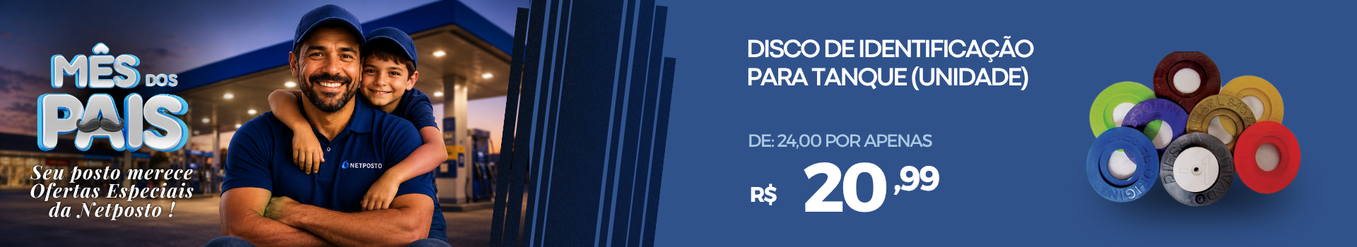 Disco para identificação